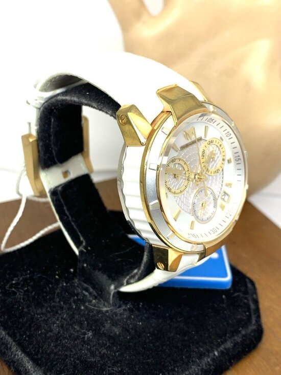 Technomarine Women\'s Watch TM-615002 Quartz MOP Dial White Leather Strap 38mm main image 6
